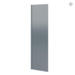 Gray Shaker Refrigerator End Panel, gray kitchen cabinets, rta cabinets