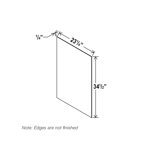 Shaker Base Skin Veneer Panel