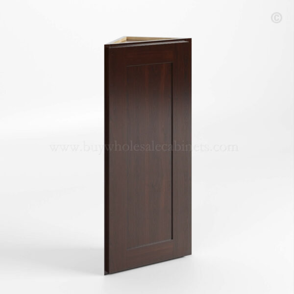 Shaker Espresso 12 Angle Wall Cabinet
