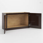 Shaker Espresso 12 H Double Door Wall Cabinet image 1