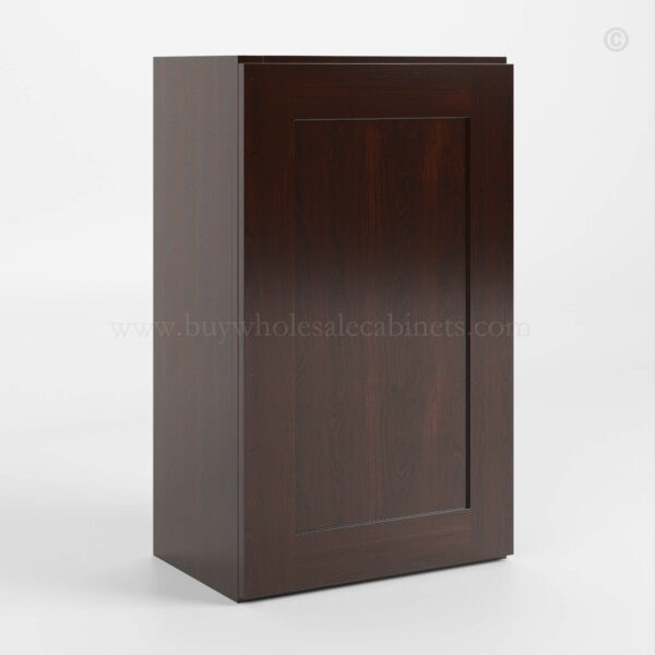 Shaker Espresso 30 H Single Door Wall Cabinet