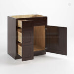 Shaker Espresso 30 W Vanity Combo with Drawers