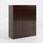 Shaker Espresso 36 H Double Door Wall Cabinet