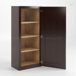 Shaker Espresso 42 H Single Door Wall Cabinet image 1