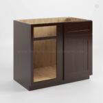 Shaker Espresso Blind Corner Base Cabinet