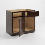 Shaker Espresso Blind Corner Base Cabinet image 1