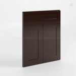 Shaker Espresso Corner Sink Base Front