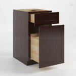 Shaker Espresso Document File Base Cabinet image 1