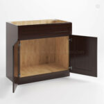 Shaker Espresso Double Vanity Sink Base Cabinet image 1
