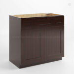 Shaker Espresso Vanity Combo Cabinet