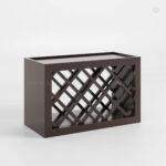 Shaker Espresso Wine Rack