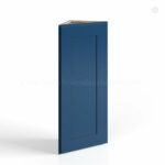 Navy Blue Shaker 12 Angle Wall Cabinet