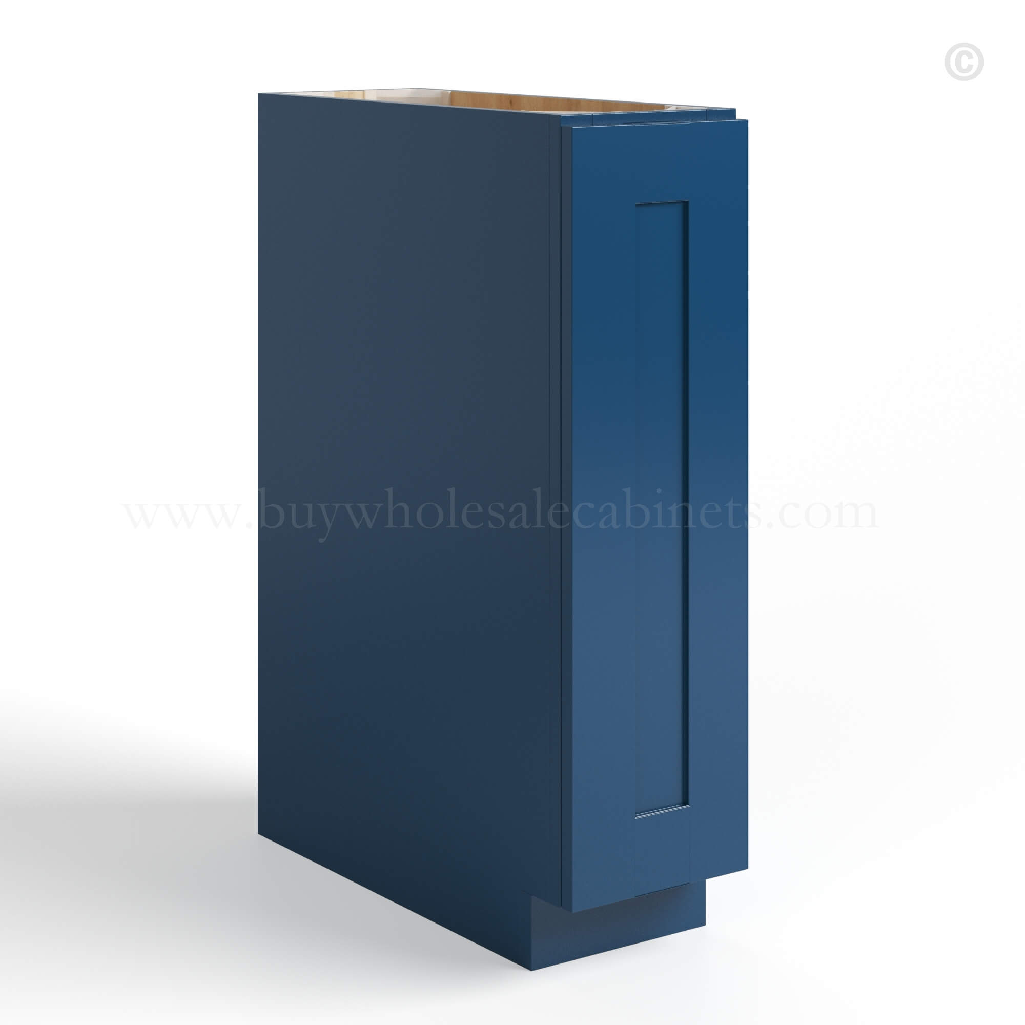 Navy Blue Shaker Base Tray