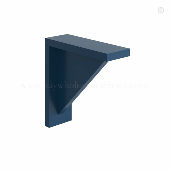 Navy Blue Shaker Corbel 9 H