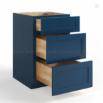 Navy Blue Shaker Drawer Base