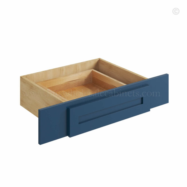 Navy Blue Shaker Knee Drawer