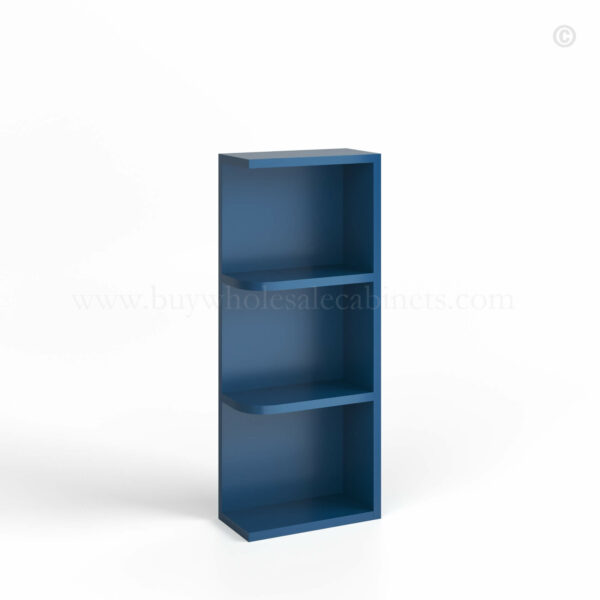 Navy Blue Shaker Open End Shelf