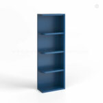 Navy Blue Shaker Open End Shelf