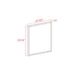 slim shaker cabinets, Slim Shaker Base Decorative Door Panel