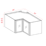 slim shaker cabinets, Slim Shaker Easy Reach Wall Glass Door Cabinet