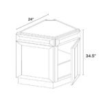 base end corner cabinet, rta cabinets, wholesale cabinets