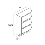 base end shelf cabinet