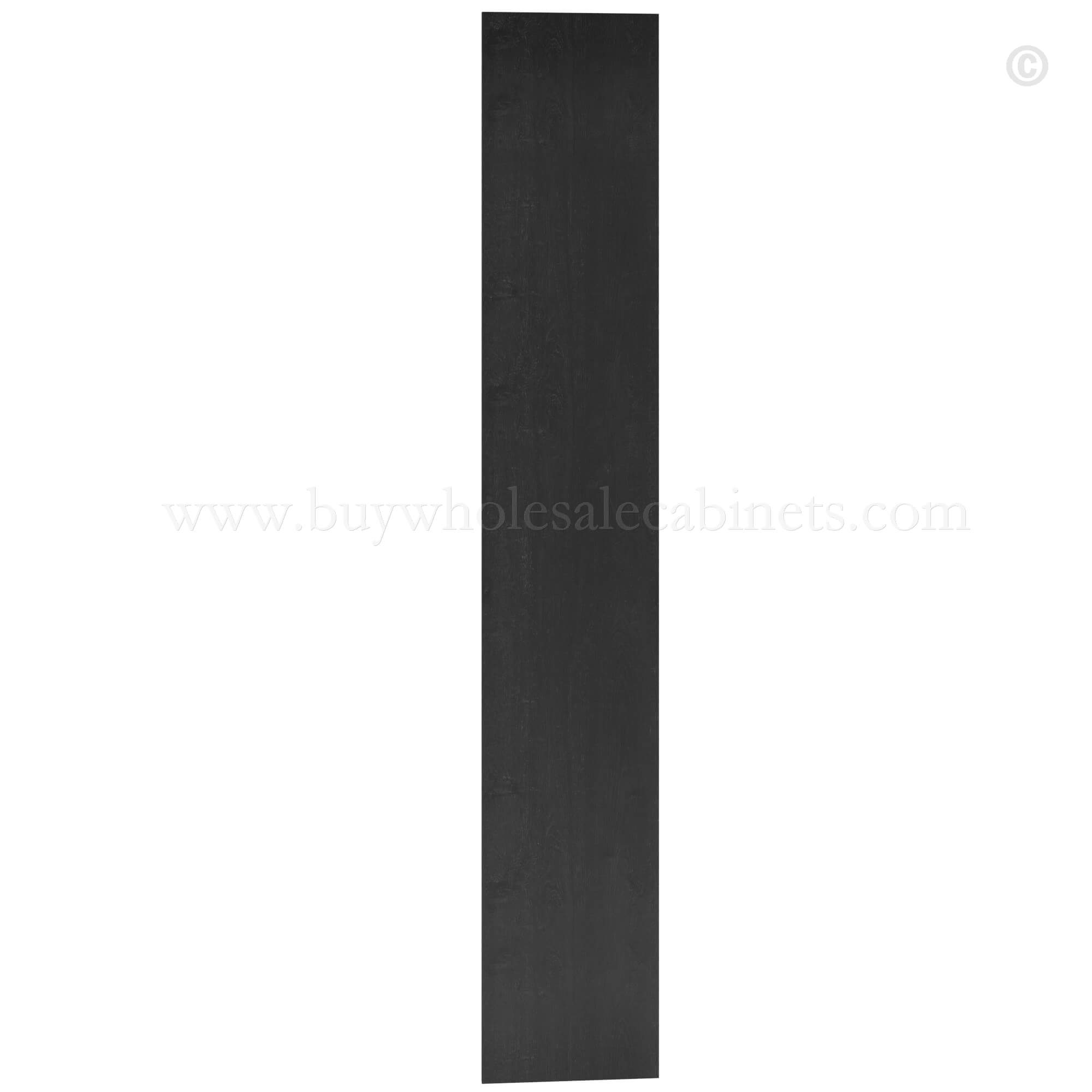 Charcoal Black Shaker Cabinet Fillers, rta cabinets, wholesale cabinets
