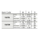 item code frameless, rta cabinets