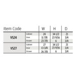 item code frameless, rta cabinets