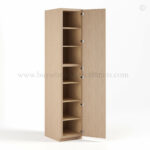 Slim Oak Shaker Tall Pantry Cabinet with 2 Doors, rta cabinets, wholesale cabinets