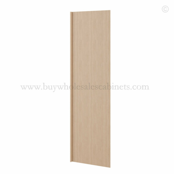 Slim Oak Shaker Refrigerator End Panel Veneer, rta cabinets, wholesale cabinets