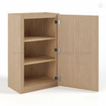 Slim Oak Shaker 30H Single Door Wall Cabinet, rta cabinets, wholesale cabinets