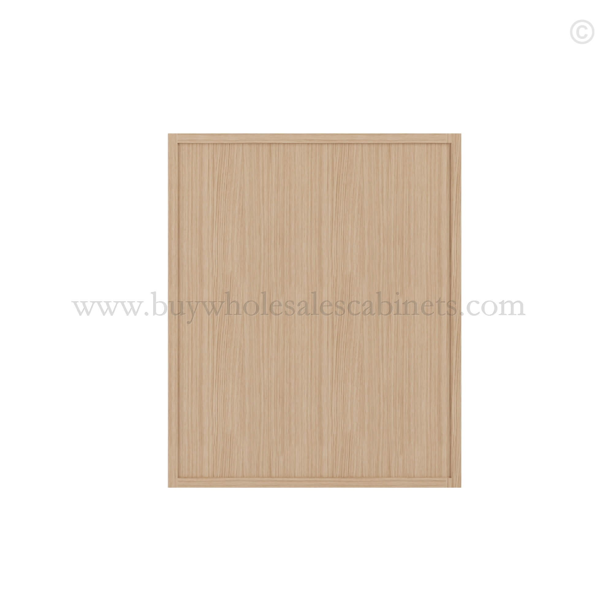 60-slim-oak-shaker-base-decorative-door-panel Slim Oak Shaker Base Decorative Door Panel