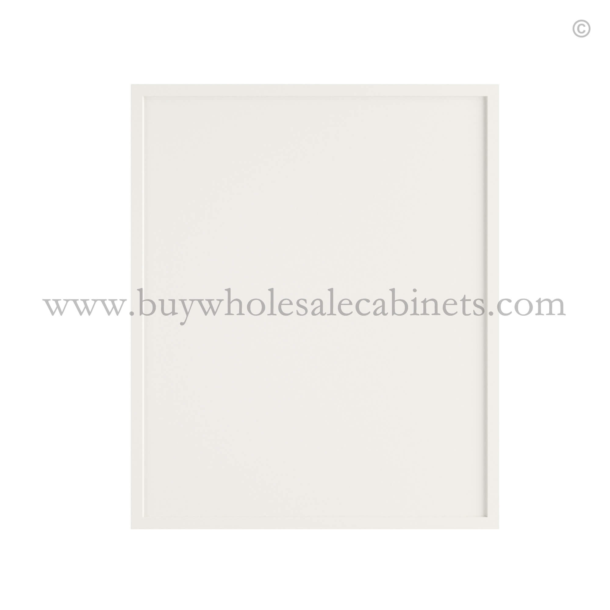 45 slim white cabinets