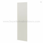 Charleston White Raised Panel Refrigerator End Panel