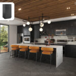 charcoal kitchen, rta kitchen