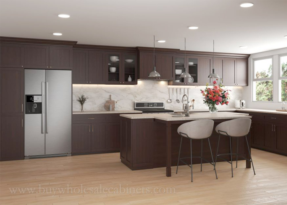 esspresso kitchen cabinets, rta cabinets, wholesale cabinets
