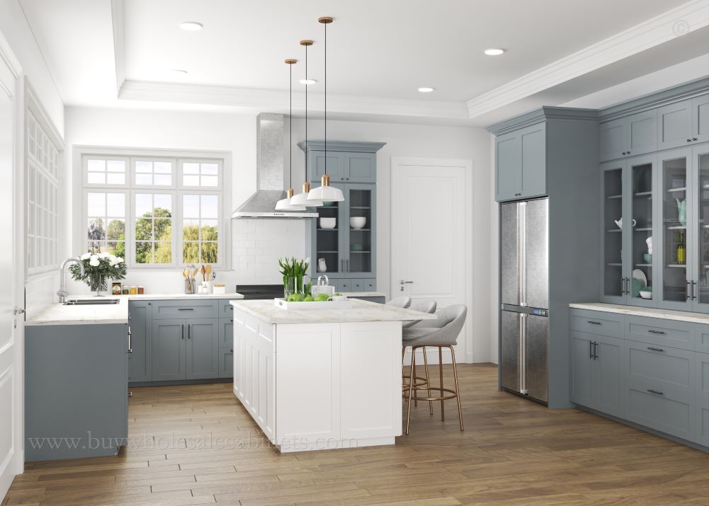 gray kitchen cabinets, rta cabinets, wholesale cabinets
