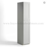 Dorian Gray Shaker Tall Pantry Cabinet 2 Doors, dorian gray cabinets, rta cabinets, wholesale cabinets