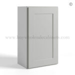 Dorian Gray Shaker Single Door Wall Cabinet, rta cabinets, wholesale cabinets