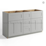 Dorian Gray Shaker Vanity Sink Base Combo, dorian gray cabinets, rta cabinets, wholesale cabinets