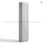 Dorian Gray Shaker Vanity Towel Cabinet, dorian gray cabinets, rta cabinets, wholesale cabinets