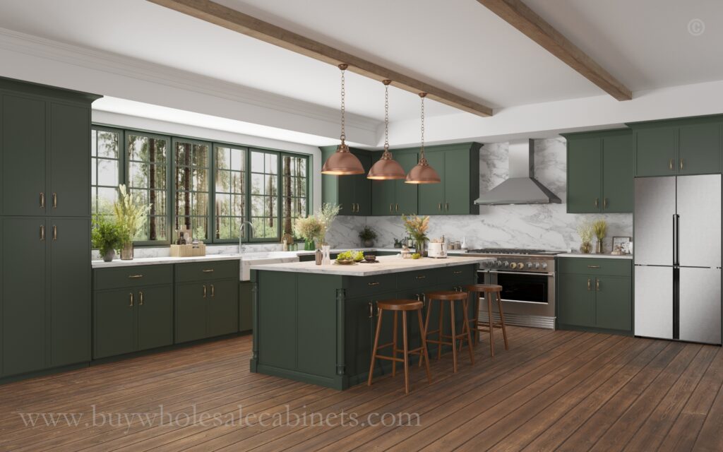 what is the most popular kitchen cabinet color
