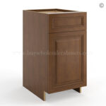 Frameless Classic Chestnut Base Cabinet