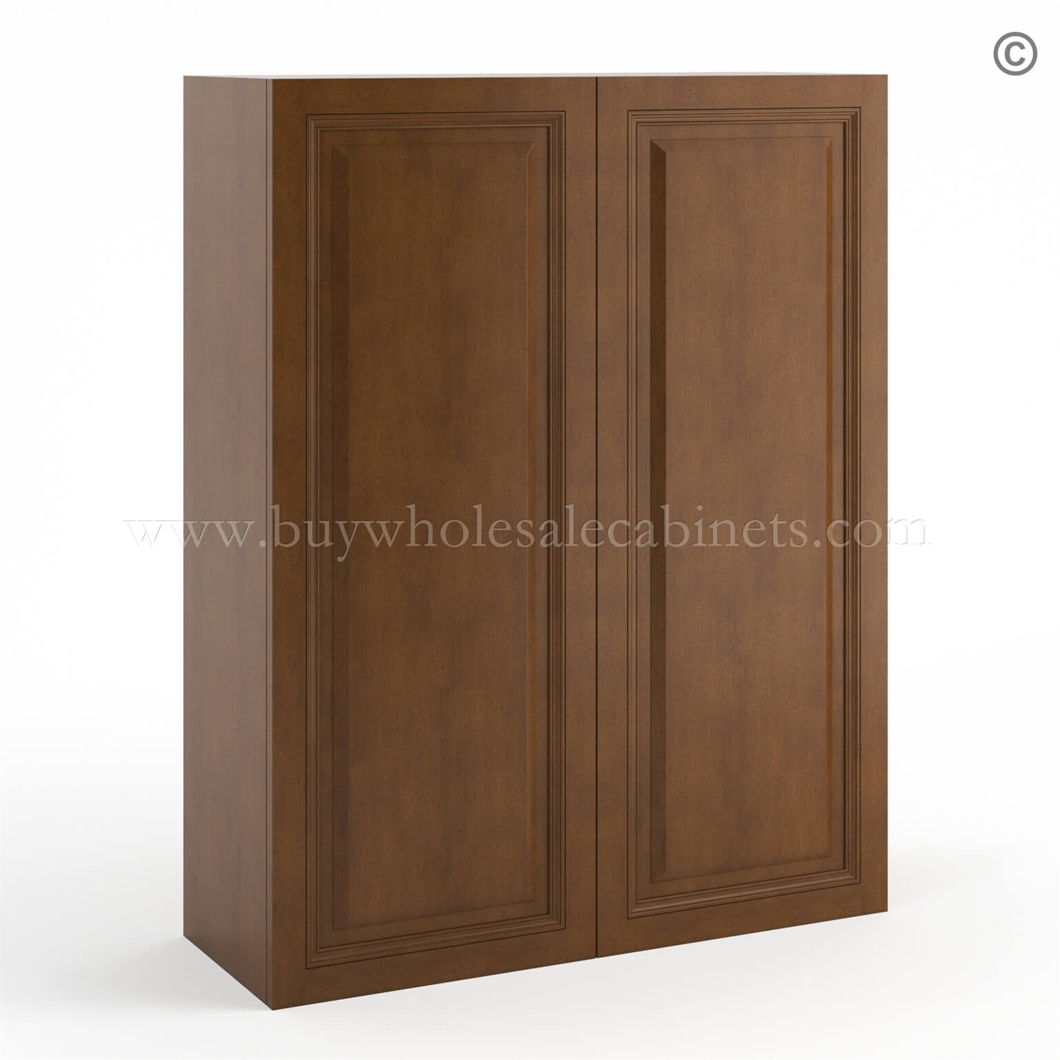 21-maduro-42-high-two-doors-wall-cabinet-closed Classic Chestnut 42 Tall Wall Cabinet