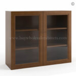 Frameless Maduro Wall Mullion Door 30H