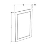 Frameless Door Panel