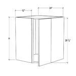 diagonal corner wall cabinet