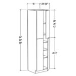 Frameless Pantry Cabinet