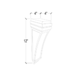 Frameless Corbel Medium